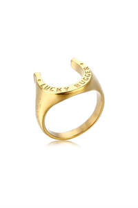 Lucky Bugger Ring - Gold