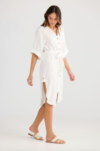 Driftwood Overshirt - White