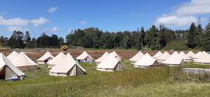 Bell Tents: CanvasCamp Pro 450 Ex-hire bell tent