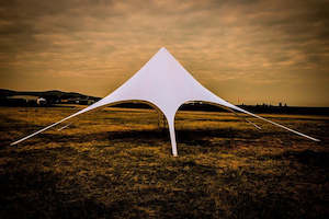Marquee Shelters: Canvascamp Star shade 1300