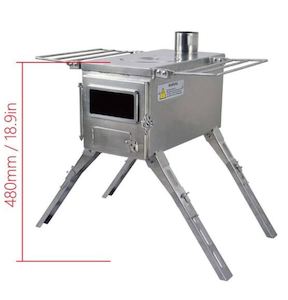 Stove Accessories: Winnerwell Leg Extension Nomad + Portable grill