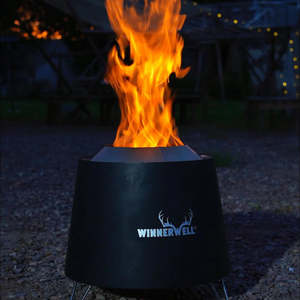 Winnerwell® Tornado Smokeless Fire Pit | Black