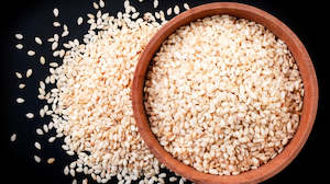 Sesame seeds white