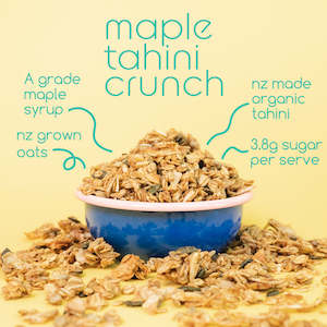 Breakfast: Granola Oaty Maple Tahini