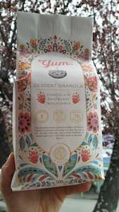 Dessert Granola Chocolate raspberry 500g