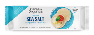 Rice Crackers Sea Salt GF