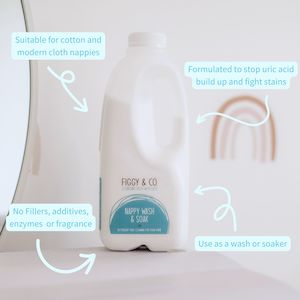 Household Cleaning Supplies: Nappy wash & soak (1kg)