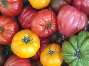 Fruits Vegetables: Tomatoes Heirloom