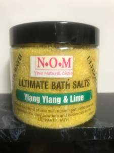 NOM - YLANG YLANG & LIME ULTIMATE BATH SALTS 500gm