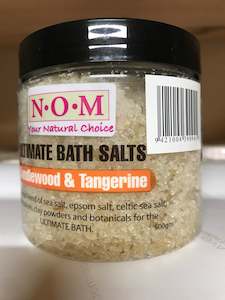 Products: NOM - SANDALWOOD & TANGERINE ULTIMATE BATH SALTS 500gm