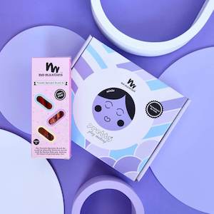 Kids Makeup Set Purple with Twinkle Brushes