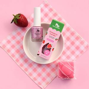 Kids Nail Polish Scented Strawberry Cupcake | Pastel Pink