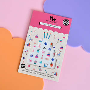 Kids Birthday Nail Stickers