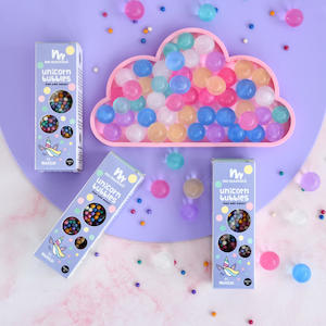 Trio Pack Unicorn Bubbles Biodegradable Water Beads