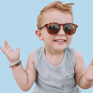 Babiators Kids Sunglasses: NEW Polarised Keyholes - includes sunglasses bag