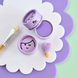 Purple Eco Natural Kids Makeup Pressed Powder
