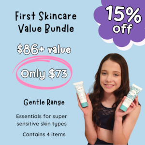 20% off Gentle Starter Skincare Set