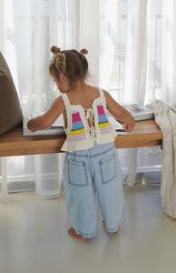 All: AVA CROCHET TOP - HAVANA