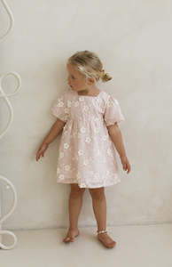 All: CORA DRESS - CELESTE BLUSH