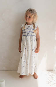 MEADOW DRESS - BLUE
