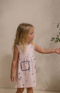 GOLDIE DRESS - BELLE FLEUR BLUSH