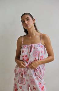 CIAO BELLA SINGLET TOP - MAMA