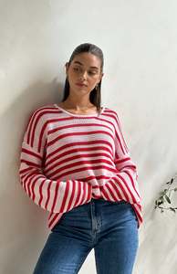 Womens: MAMA POPPY STRIPE KNIT