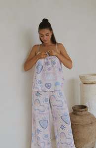 PINK AMORETTE PANT - MAMA