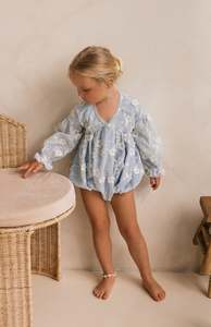 LOLLY ROMPER - CELESTE BLUE