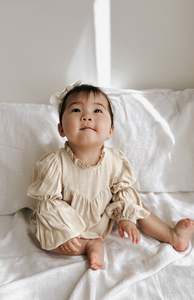 Sale: PENELOPE ROMPER - BISCUIT