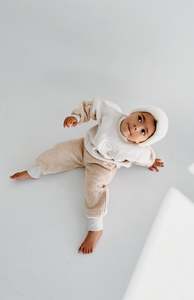 Sale: WOOLY TRACK PANT - OAT