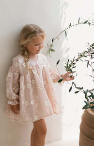 All: NOELLE DRESS - CELESTE BLUSH