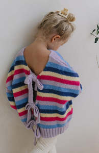 All: AGNES TIE BACK KNIT - HAVANA