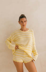 All: MAMA BUTTERCUP STRIPE KNIT