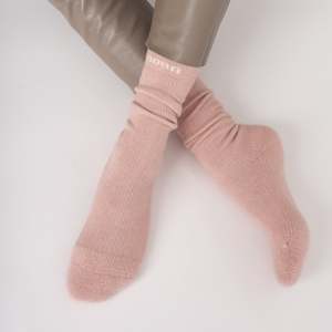 Possum Merino Wool Socks | HUKA | Rose Water