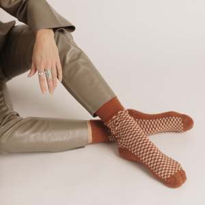 Possum Merino Wool Socks | DUNEDIN | Burnt Orange