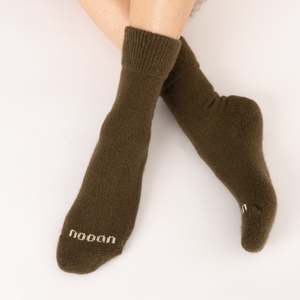 Possum Merino Wool Socks | YAN | Military Olive
