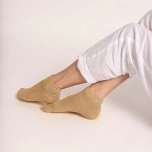 Possum Merino Wool Socks | NAPIER | Beige