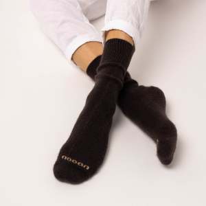 Possum Merino Wool Socks | PIHA | Seal Brown