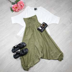 Pants: Aladdin Pants/Jumpsuit - Olive