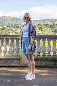 Kimonos: Pebble Fairytale - Short Patterned Kimono