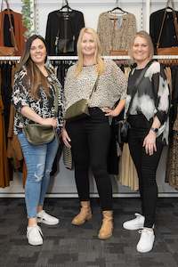 Draped Tops: Animale Draped Top - Wild Collection