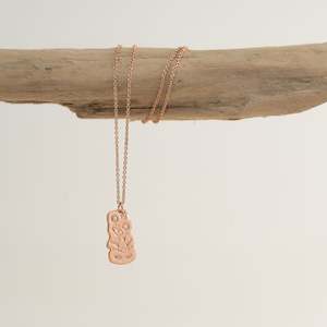 Necklaces: Rose Gold - Tiki Necklace