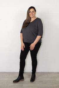 Multi Way Top All Colourways: Grey Multi-way Top