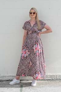 Boho Malia Dresses: Woodland Floral - Boho Malia Maxi Dress