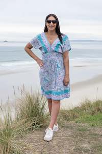 Boho Malia Dresses: Lilac Love - Shorter Boho Malia Dress