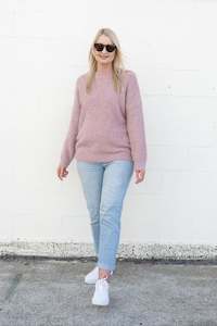 Knits: Josie Jersey - Pale Pink