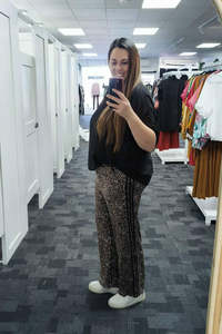 Leo Side Stripe Joggers - Granite