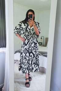 Dresses: Myan Maxi Dress - Sage