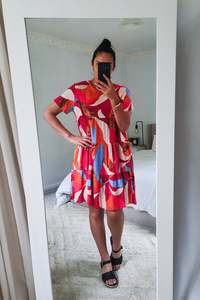 Dresses: Tiered Babydoll Dress - Summer Fun